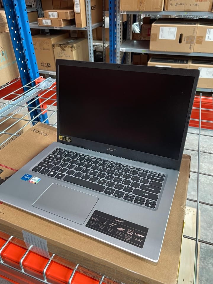 Acer Aspire 5, stock code FS257, in our store room