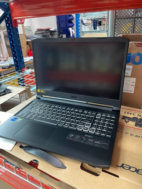 Acer Nitro 5, stock code FZ113, in our store room