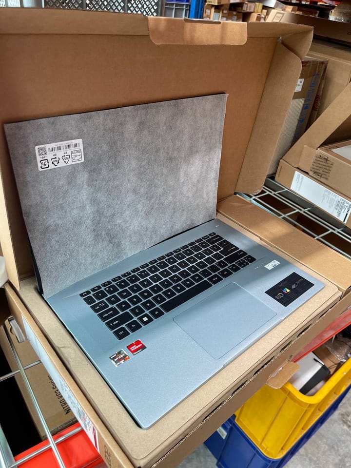 Acer Swift Edge 16, stock code FZ189, in our store room